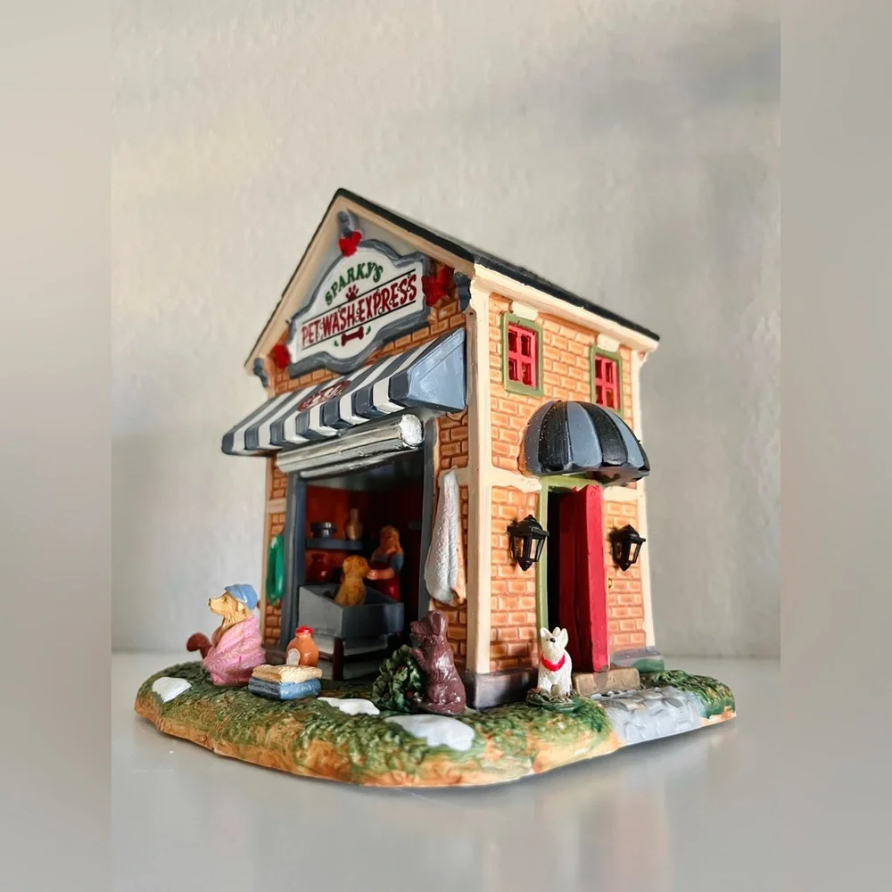Lemax Village Collection Sparky's Pet Wash Express #53234